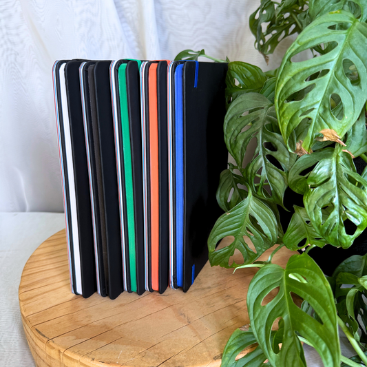 A5 Karvable Notebook with Colour Accents