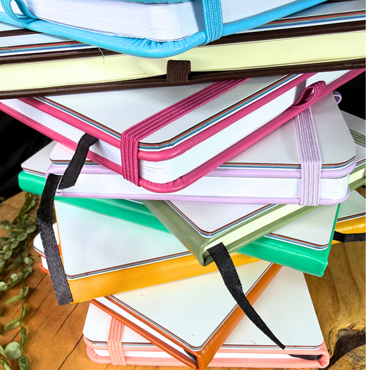 Colourful A6 Karvable Notebooks
