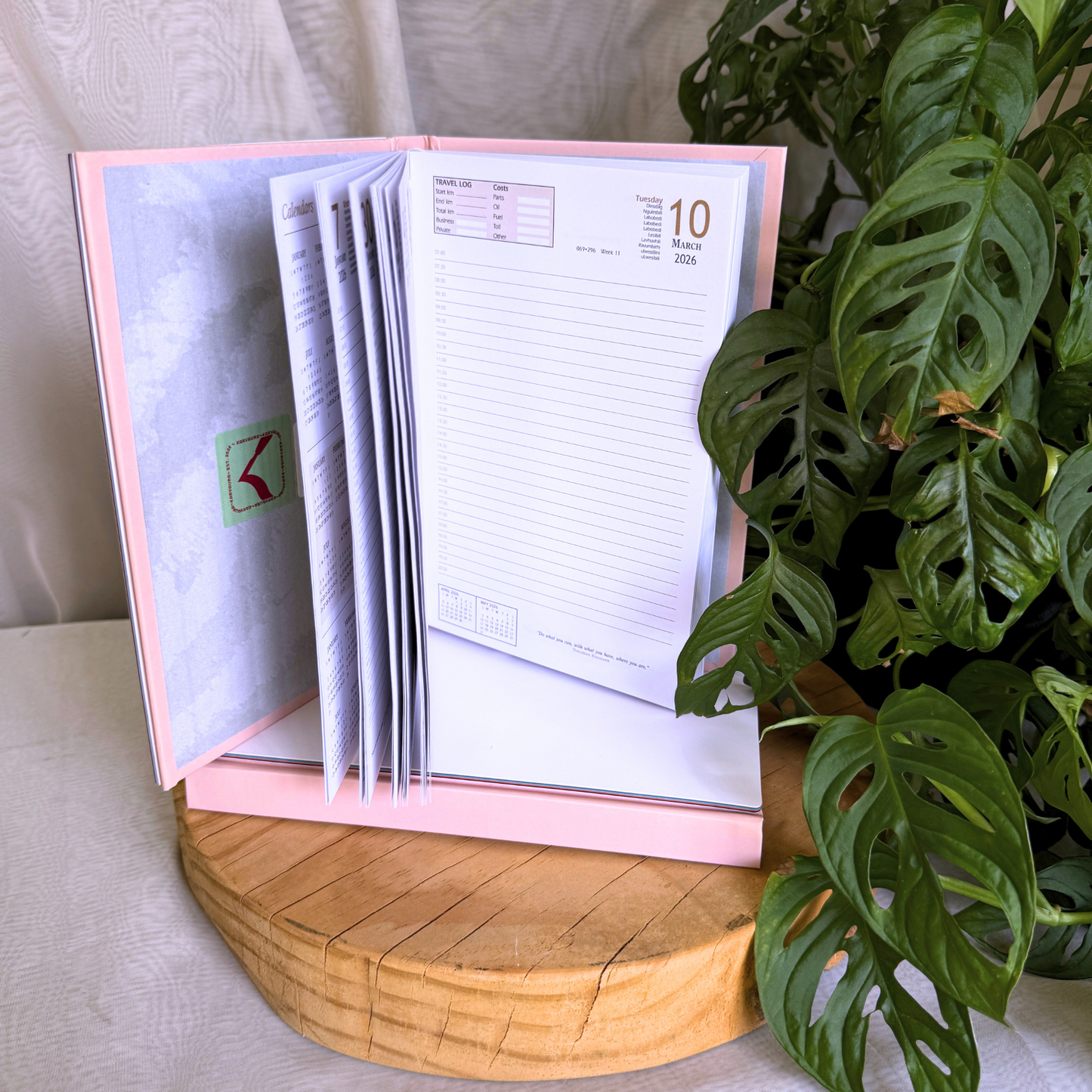 Colourful A5 Diaries 2026