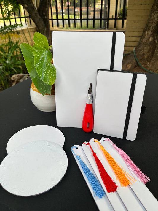 Karvaura Workshop – Victoria Yards | A6 Notebook, Coasters or Bookmarks (7 Dec)