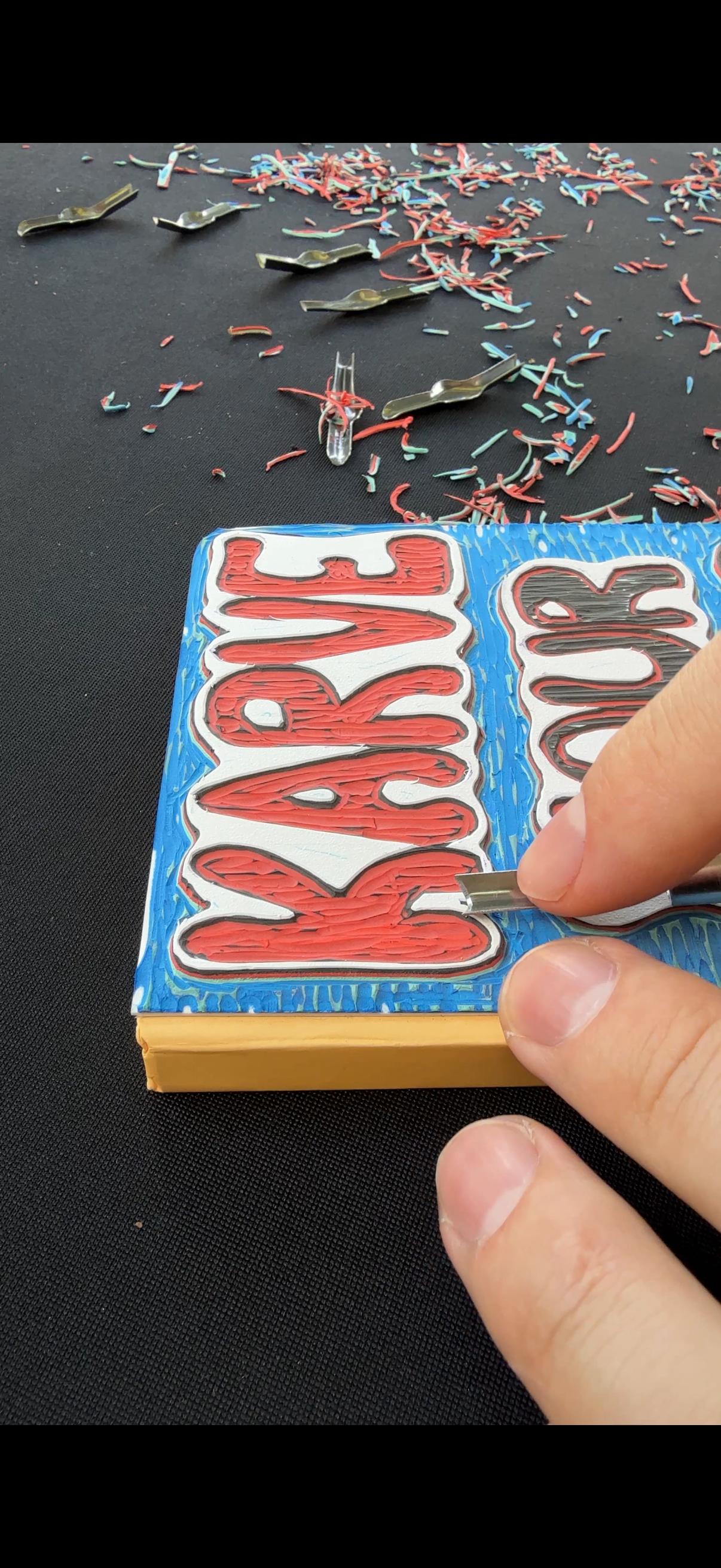 Karvaura Workshop – Victoria Yards | A4 Karve-by-Colour Art Sheet (7 Dec)